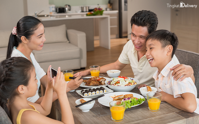 Tingkat Meals Singapore Encourages more family bonding time